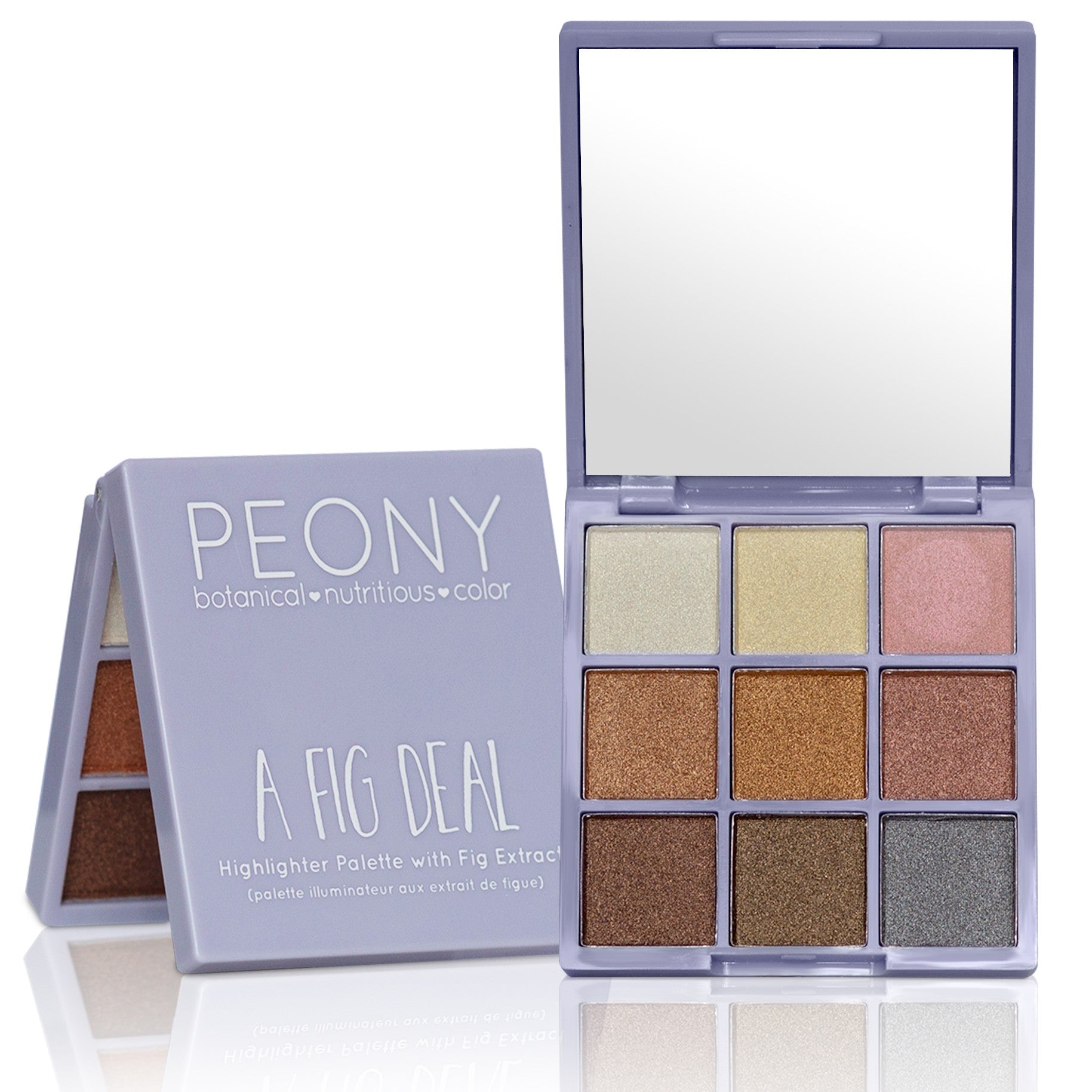 A Fig Deal - Highlighter & Eyeshadow Palette with Fig Extract